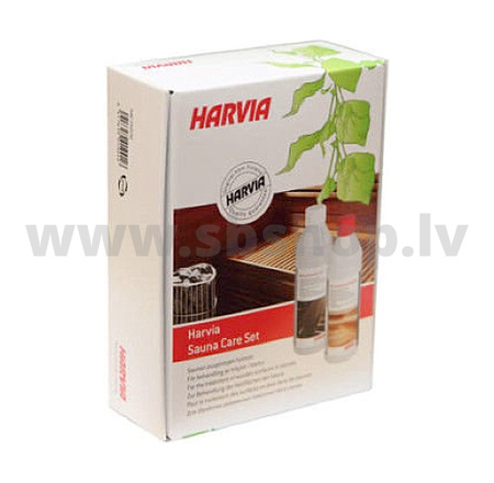 Harvia saunas apkopes kompl.(tīrīt.+paraf.eļļa)