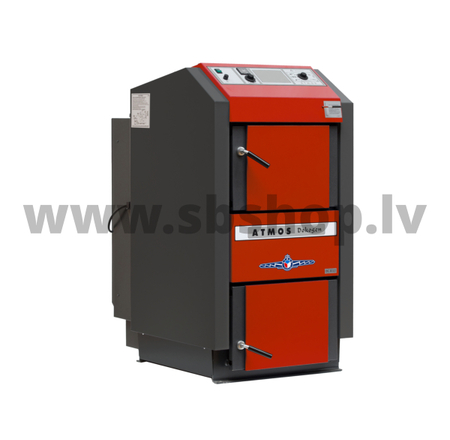 ATMOS Koksnes gazifikācijas malkas apkures katli DC 40 GD