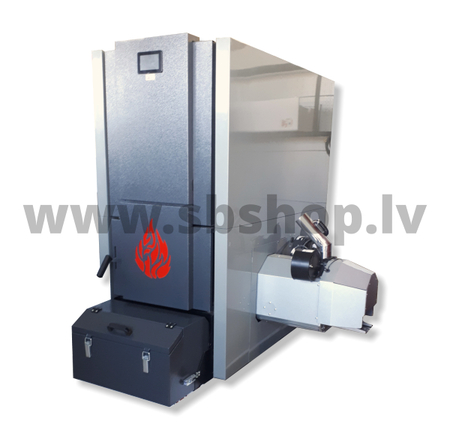 Granulu katls GRAND PELLET 100kW ar pilnu automātisko tīrīšanu