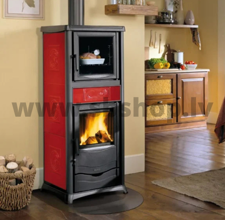Krāsniņa TERMOROSSELLA PLUS Forno Dsa 16 PETRA centrālapkuri  11,1 kw ūdens 8 kw