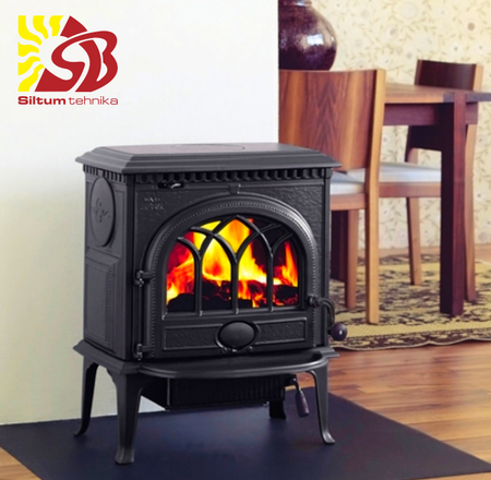 Čuguna krāsnis HFB332 6.5kW kombinēta