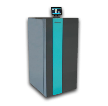Granulu kamīns CentroPelet ZVB II 20kW ar centralapkuri, Touch