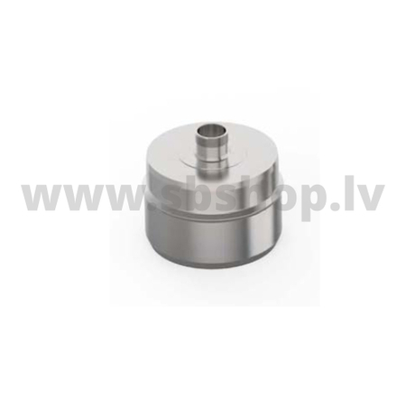 UMK Gala noslēgs ar kondens.izvadu, viensienu, D260, AISI439/0.5mm, pieslēgums 3/4"
