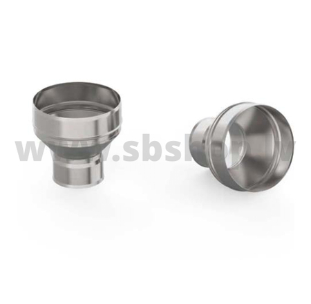 UMK Skursteņa pāreja, D80x160, AISI439/0.5mm