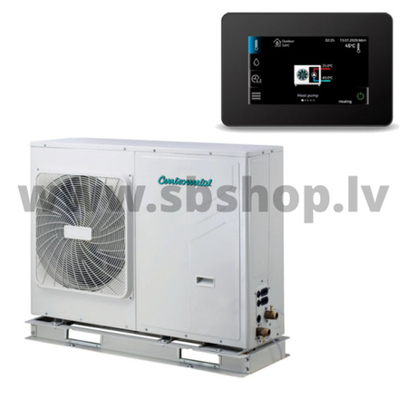 Centrometal Siltumsūknis TOPLINE Mono 5kW P R32 400V+autom.HPCU360iCMP