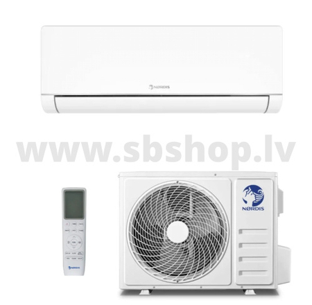 Nordis Galaxy siltumsūknis gaiss- gaiss 3,58/3,90kW, R32, -30C*