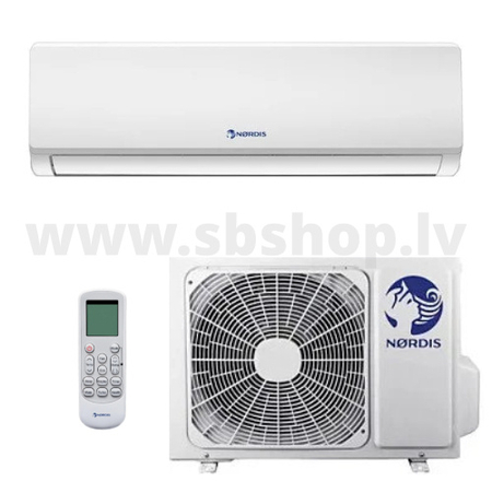 Nordis Sirius siltumsūknis gaiss- gaiss 5,2/5,4kW, R32, -15C*
