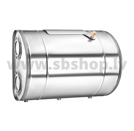 UMK Karstā ūdens tvetne krāsnij,siltummainim ar iluminatoru, 80L,AISI 439/0.8mm, 3/4"labā